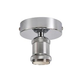 D0739  Dreifa 10cm Ceiling Light, 1 x E27, Polished Chrome